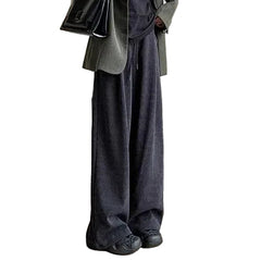 Harajuku Japandi Wide Leg Linen Cotton Trousers (Pants) V42 | Urban Wear Outsiders