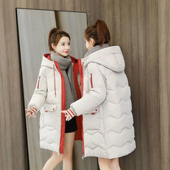 Cozy Hooded Long Parka for Autumn/Winter