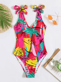 Thumbnail for Printed One-Piece Swimsuit