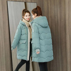 Cozy Hooded Long Parka for Autumn/Winter