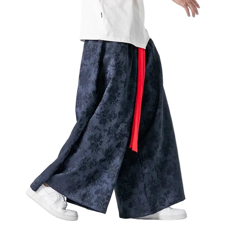 Harajuku Japandi Kimono Haori Noragi Linen Cotton Kimono Jacket (Pants) V28 | Urban Wear Outsiders