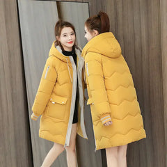 Cozy Hooded Long Parka for Autumn/Winter