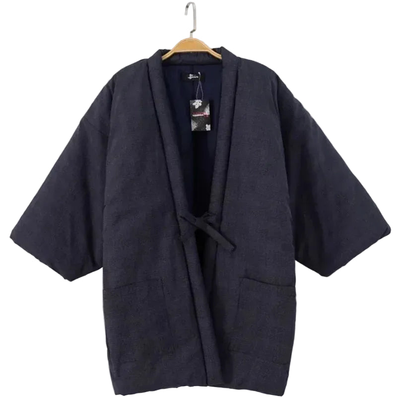 Harajuku Japandi Kimono Haori Noragi Linen Cotton Kimono Jacket | Urban Wear Outsiders