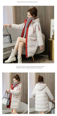 Cozy Hooded Long Parka for Autumn/Winter