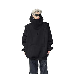 Zen Minimalist Cotton Shirt - Detail | Urban Wear Outsiders