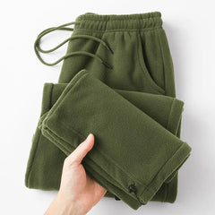 Zen Minimalist Elastic Waist Drawstring Cotton Fleece Pants (Pants) | Urban Wear Outsiders