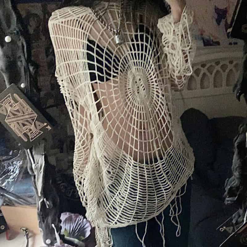 Y2k Clothes Spider Web