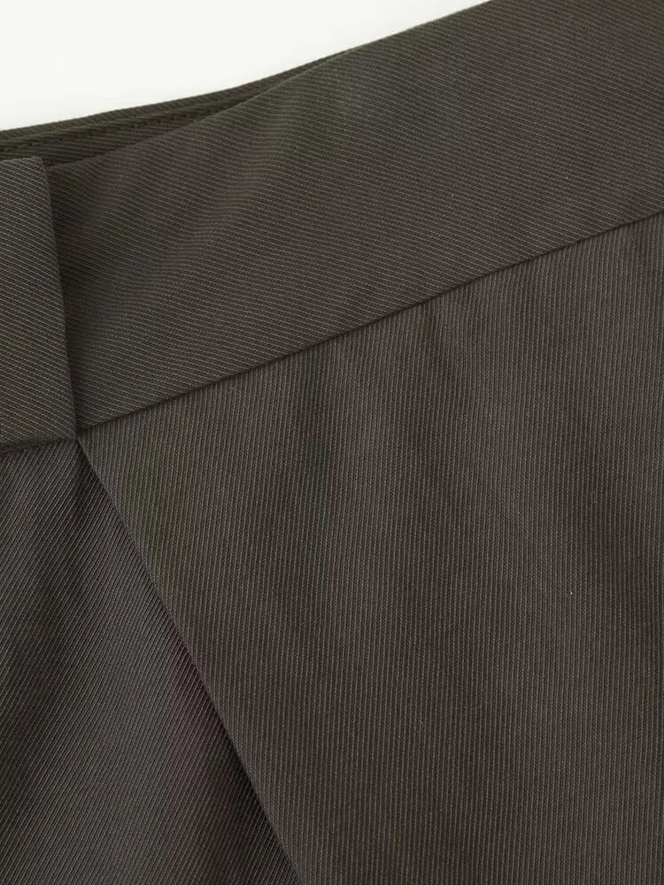 Harajuku Japandi Linen Cotton Clothing (Shirt) V43 - Back View | Urban Wear Outsiders