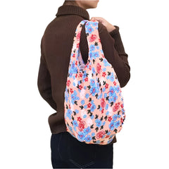 Expand Shoulder Reusable Foldable Tote Bag