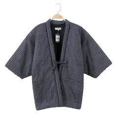 Harajuku Japandi Kimono Haori Noragi Linen Cotton Kimono Jacket - Texture | Urban Wear Outsiders