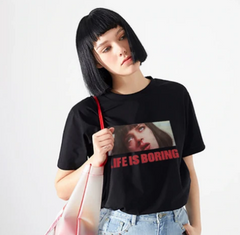 Life Is Boring Pulp Fiction T-Shirt