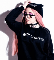 Princess Gothic Death Metal Sweatshirt