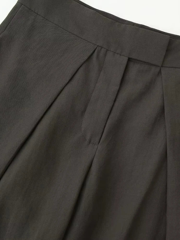 Harajuku Japandi Linen Cotton Clothing (Shirt) V43 - Detail | Urban Wear Outsiders