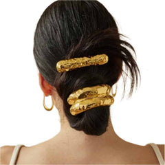 Stainless Steel Double Layer Elastic Hair Bands