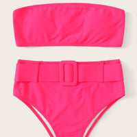 Thumbnail for Stylish High Waist Bikini Set
