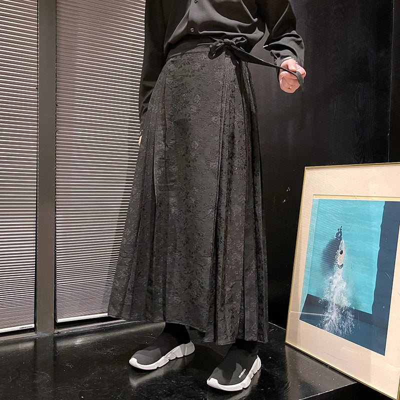 Harajuku Japandi Hanfu Linen Cotton Clothing - Front View | Urban Wear Outsiders