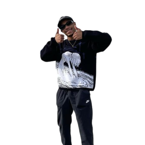 Anime Print Knitted Y2K Pullover Sweater