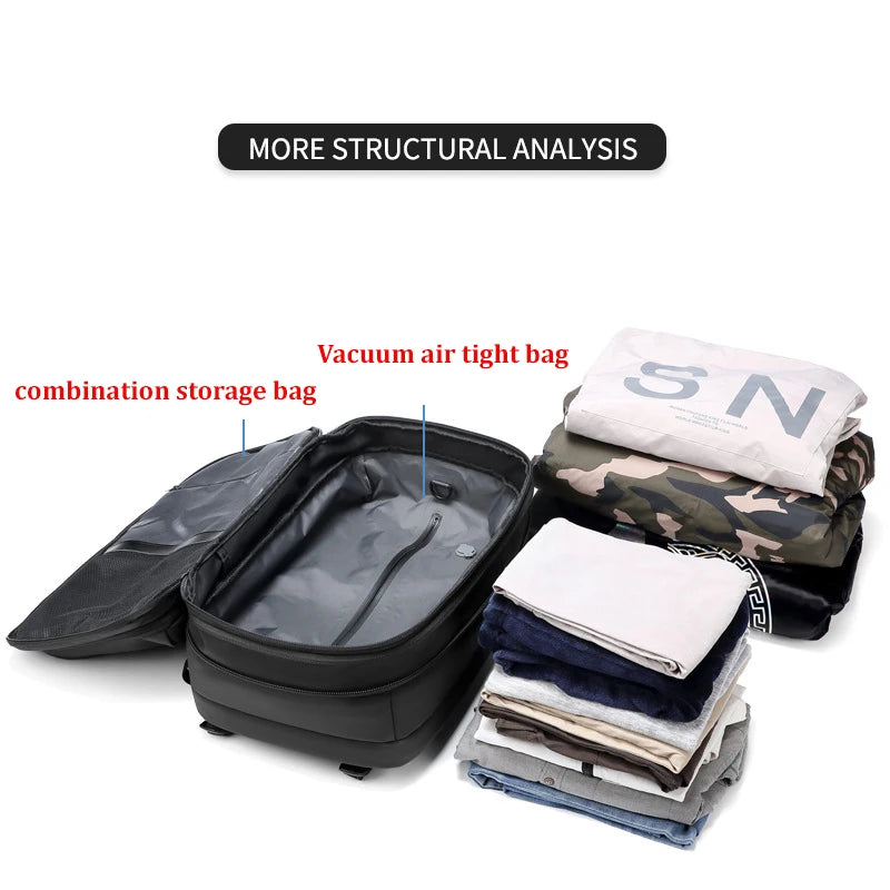 Travel Vacuum Compression Expanded Backpack