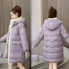 Cozy Hooded Long Parka for Autumn/Winter