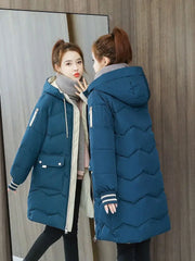 Cozy Hooded Long Parka for Autumn/Winter