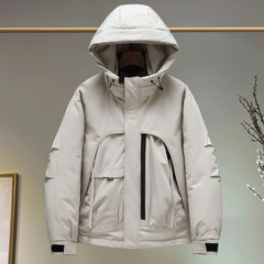 Oversized Hooded Windbreaker Jacket