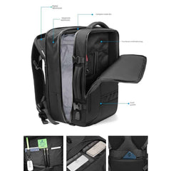 Airback Expanded External USB Vacuum Compression Backpack