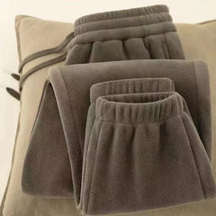 Zen Minimalist Elastic Waist Drawstring Cotton Fleece Pants - Detail | Urban Wear Outsiders