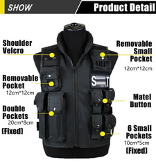 Tactical Multi Pocket Vest 113