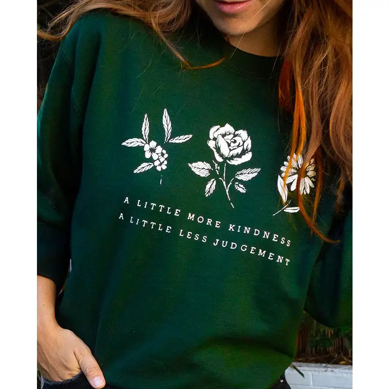 A Little More Kindness Vegan Sweatshirt