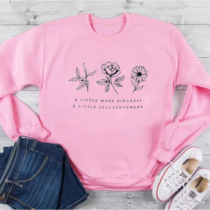 A Little More Kindness Vegan Sweatshirt