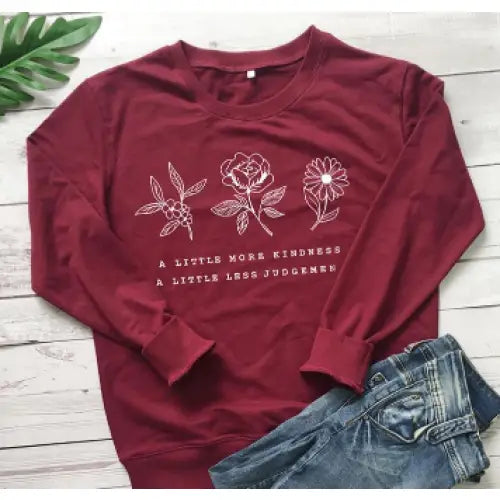 A Little More Kindness Vegan Sweatshirt