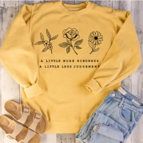 A Little More Kindness Vegan Sweatshirt