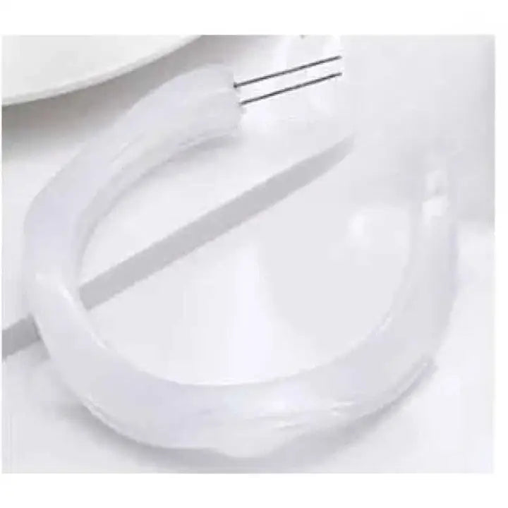 Acetate Resin Round C Hoop Earrings