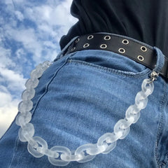 Acrylic Transparent Waist Chain