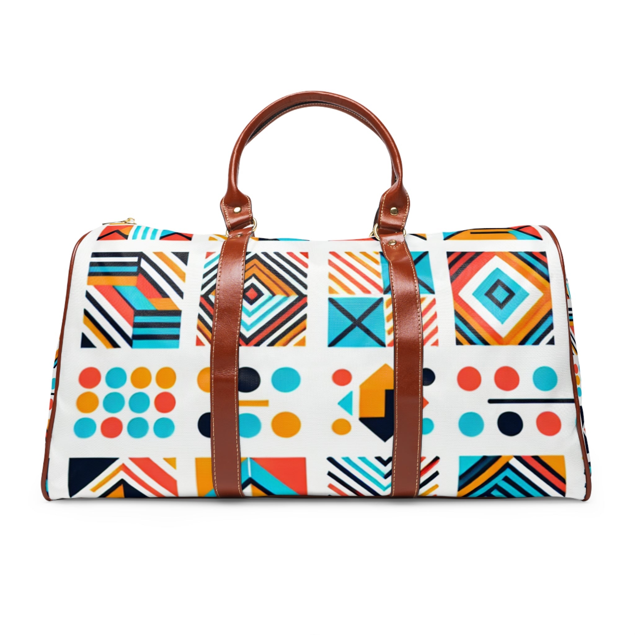 Adrianne Matrix - Geometric Travel Bag