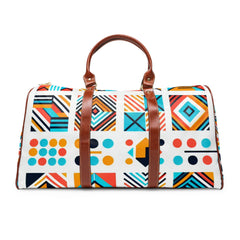 Adrianne Matrix - Geometric Travel Bag