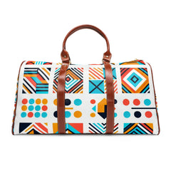 Adrianne Matrix - Geometric Travel Bag