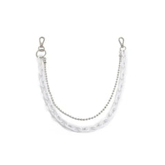 Aesthetic Acrylic-Metallic Waist Chain for Stylish Outfits