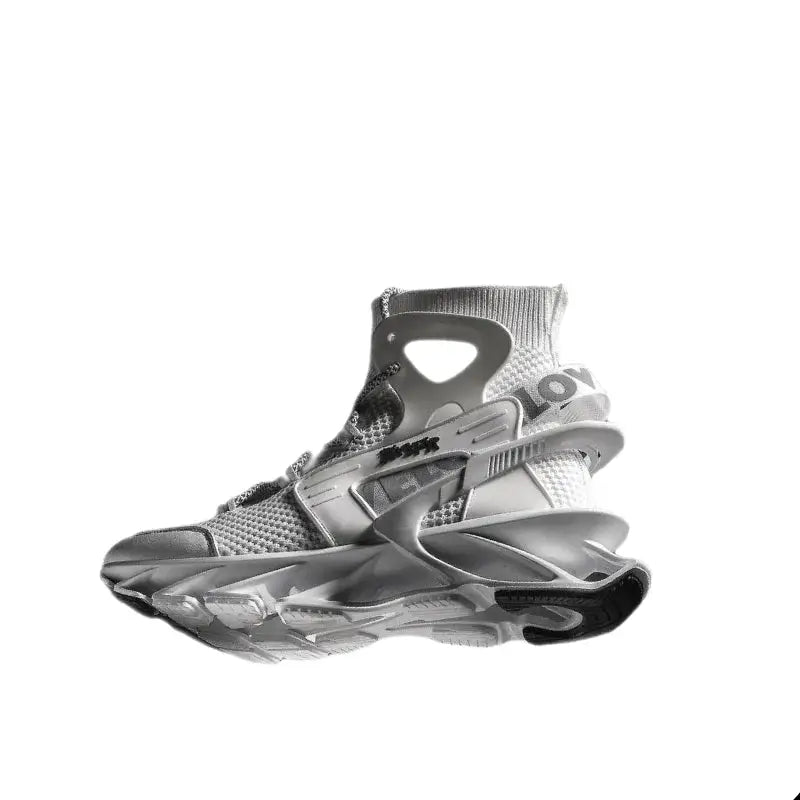 Aesthetic Blade Breathable Mesh Lace Up Sneakers Euro Size