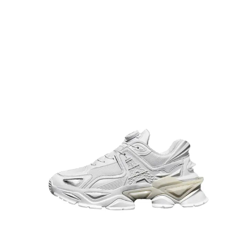 Aesthetic Chunky Waterproof Non Slip Plush Sneakers - White