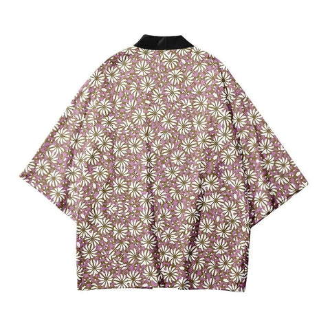 Aesthetic Flowers Japanese Style Kimono