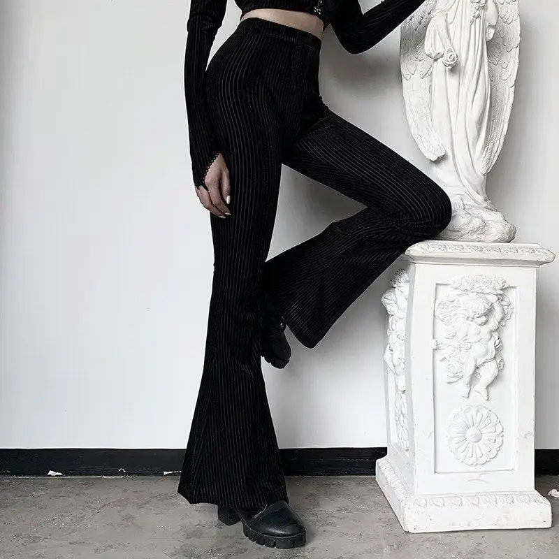 Aesthetic Goth Dark Vintage Pants