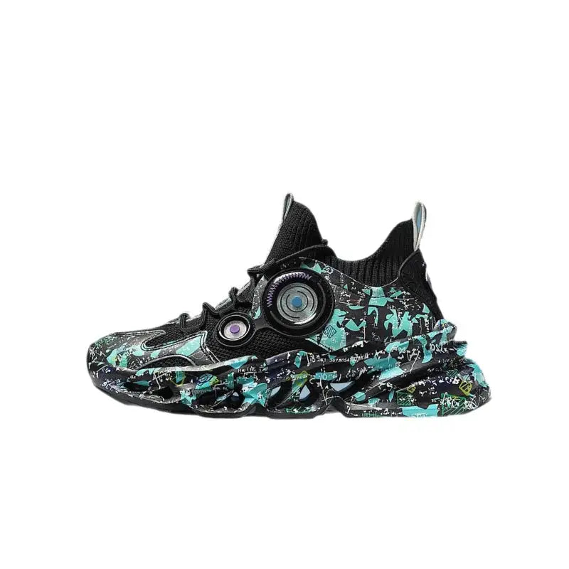 Aesthetic Graffiti Platform Sneakers Euro Size