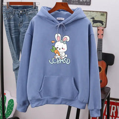 Aesthetic Kawaii Bunny Hoodie