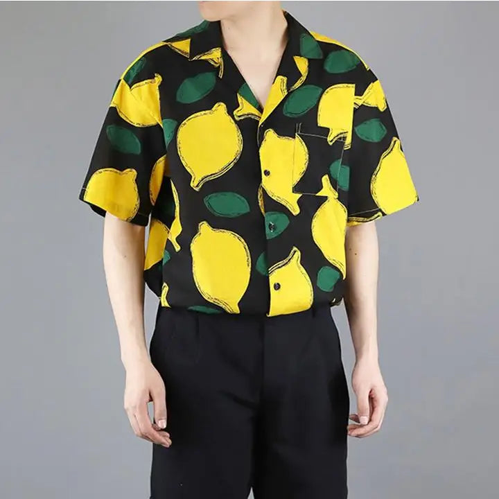 Aesthetic Lemon Fruit Shirt - Shirts