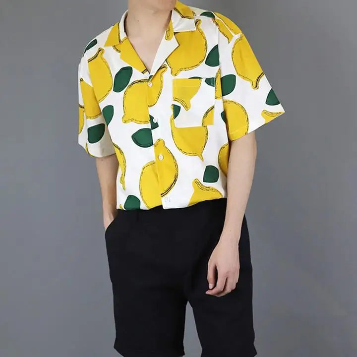 Aesthetic Lemon Fruit Shirt - Shirts