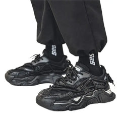 Aesthetic Nice Space Slip Platform Sneakers