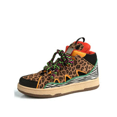 Aesthetic Platform Multicolor Sneakers Euro Size