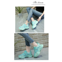 Aesthetic Solid Color Shoes with Arch Support Euro Size