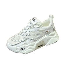 Aesthetic Solid Color Shoes with Arch Support Euro Size